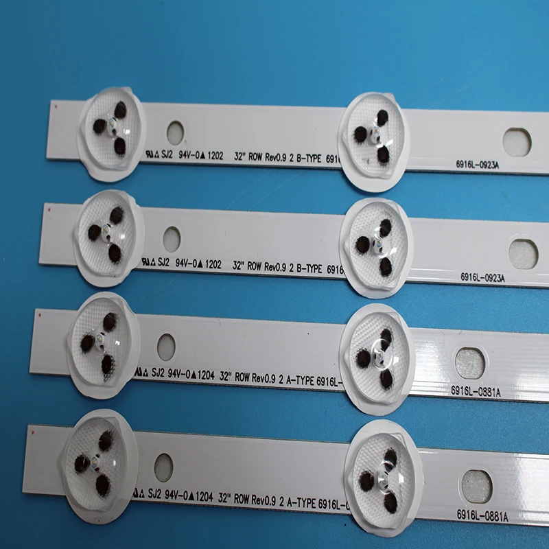 (Новый комплект) 4 шт./компл. светодиодный полосы для Tiras ТВ 32LM3400 32LS3400 6916L-0923A 6916L-0881A