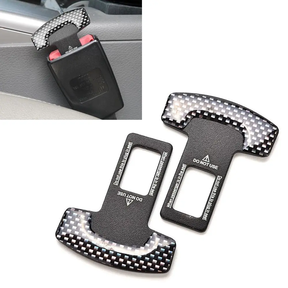 2 шт. Зажим для ремня безопасности автомобиля пробка на ремне пряжки Настоящее