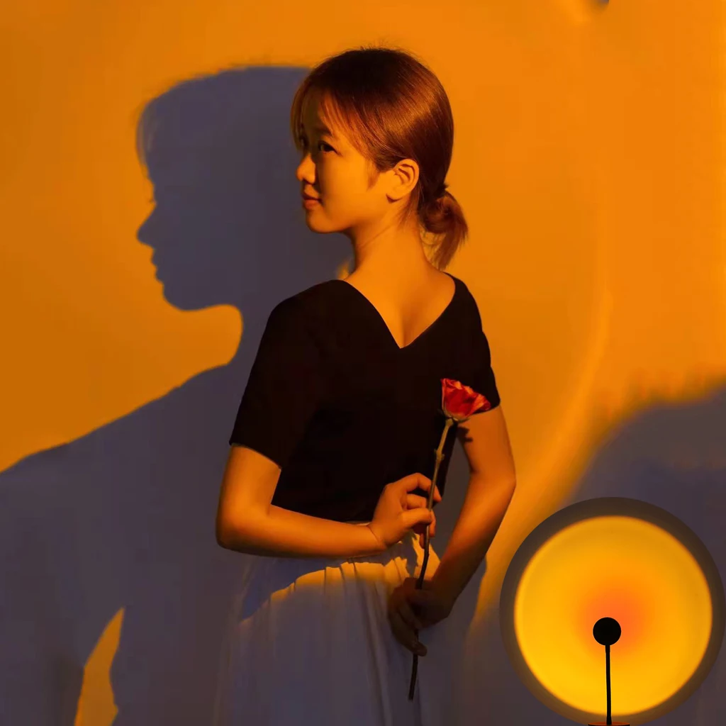 Проекционная светодиодсветодиодный лампа с Usb-закатом ночсветильник для