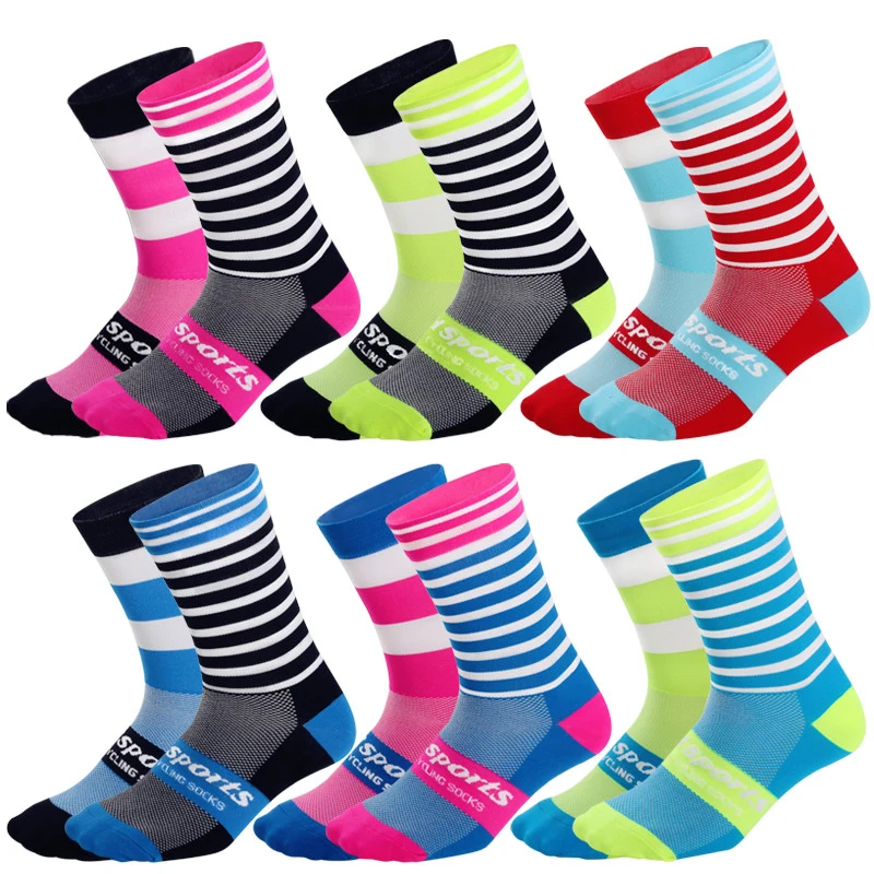 

1 Pairs/set Quality Pro Road Breathable Cycling Socks Men Women Bicycle Socks Outdoor Sports Racing Bike kits Ciclismo New style