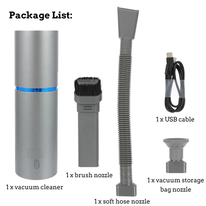 

Rechargeable Dust Collector Cordless Strong Suction Handheld Vacuum Catcher