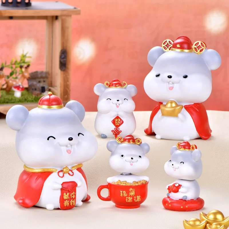 Китайский Стиль фигурка Totoro аксессуары для украшения дома стол офисный Декор