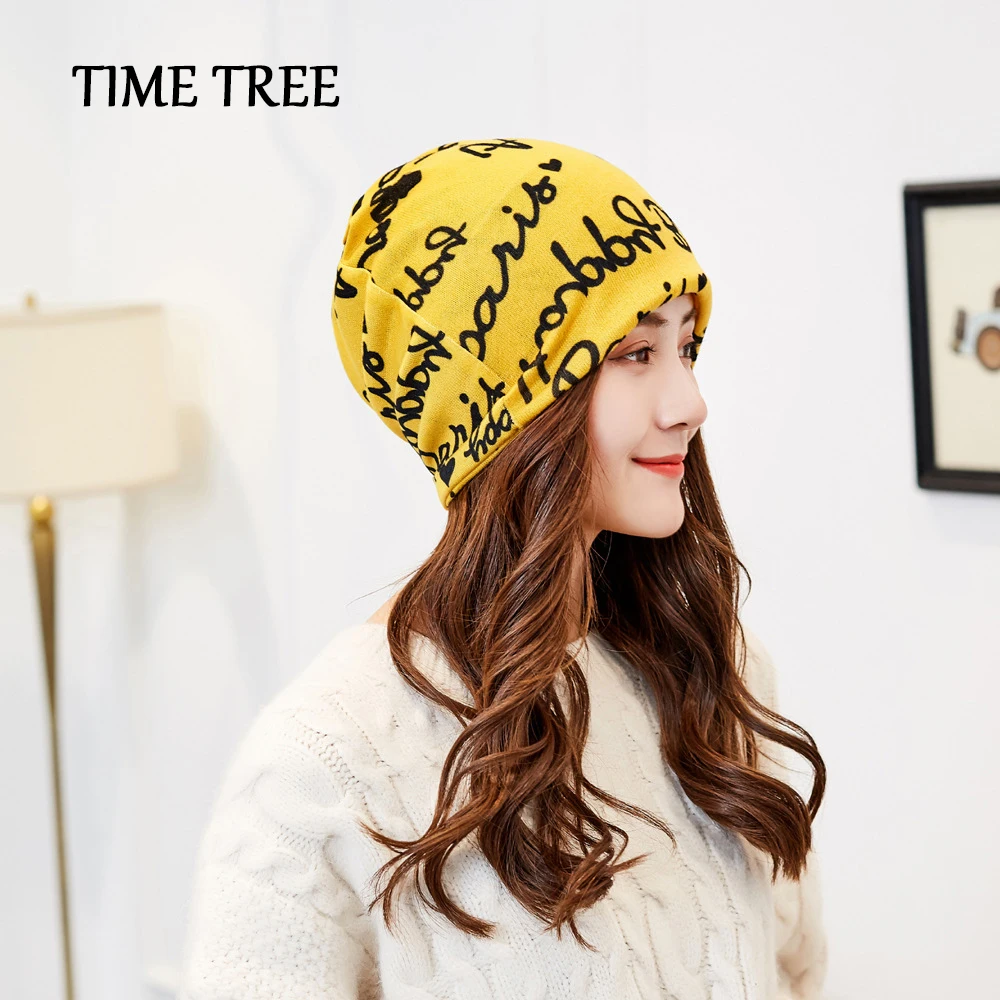 Зимняя шапка многофункциональный шарф берет шапки для женщин с буквенным