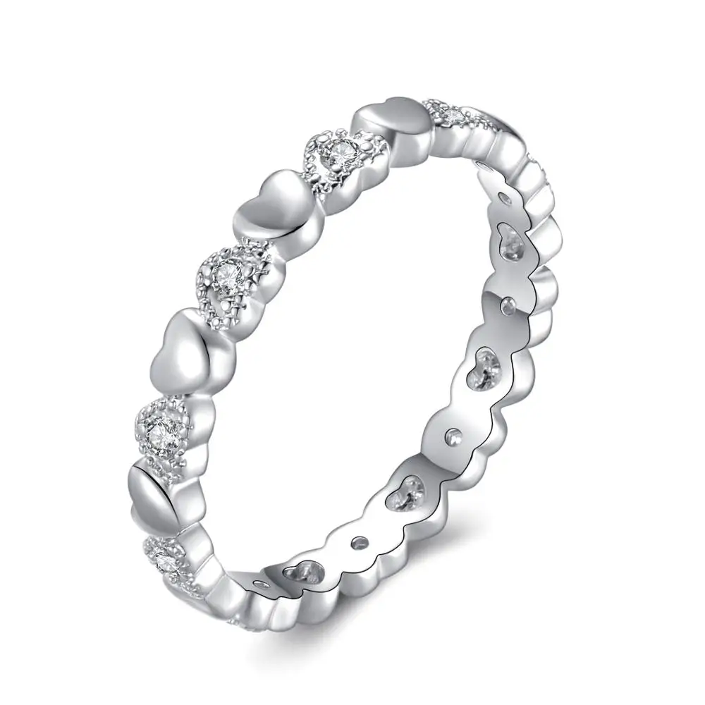 Женское кольцо серебряного цвета с фианитом|finger ring|brand ringring brand |
