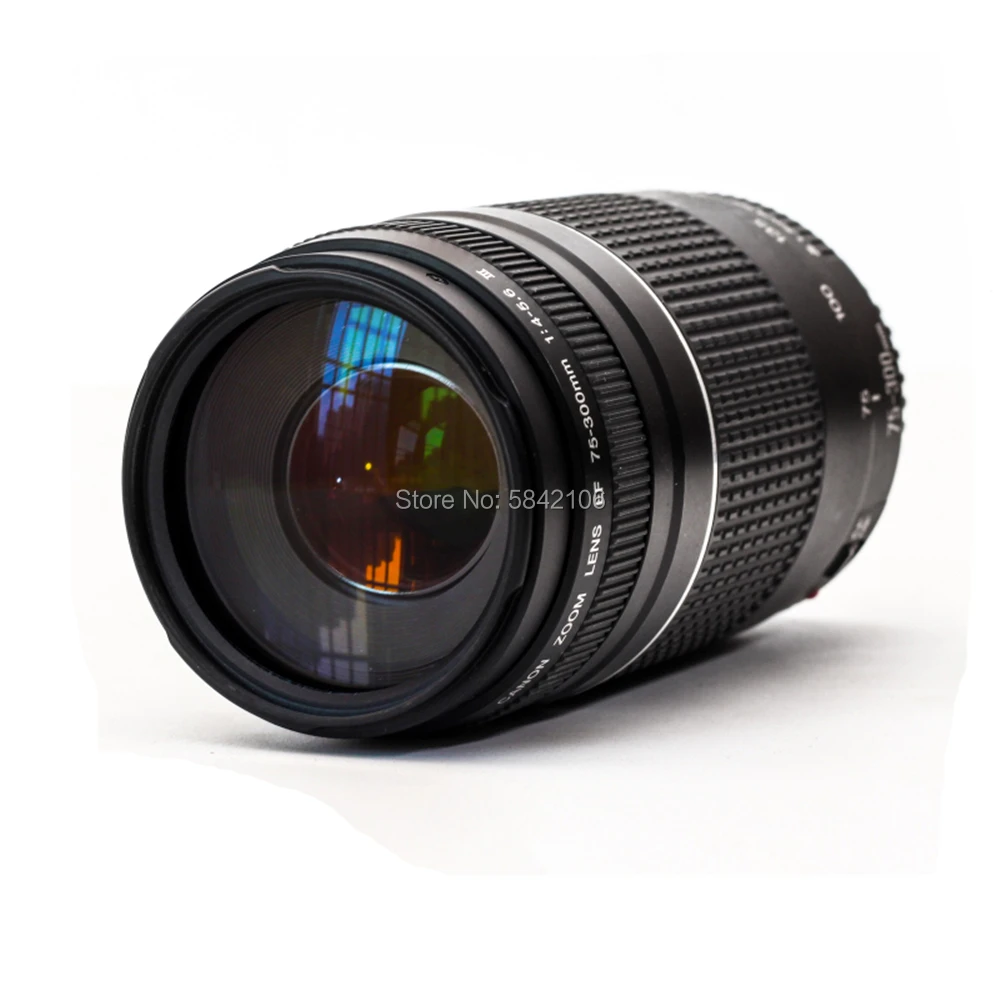 

Canon camera lens EF 75-300mm F/4-5.6 III Telephoto Lenses for 100D 200D 750D 760D 77D 1100D 1200D 1300D 1500D 800D 9000D