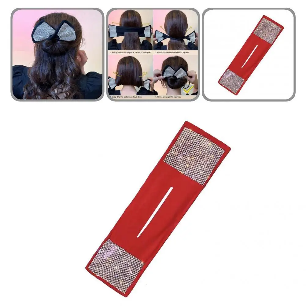 

Convenient 3 Colors Durable Glitter Comfortable Wearing Hair Curl Clip for Women Hair Curl Claw Hair Curl Clip
