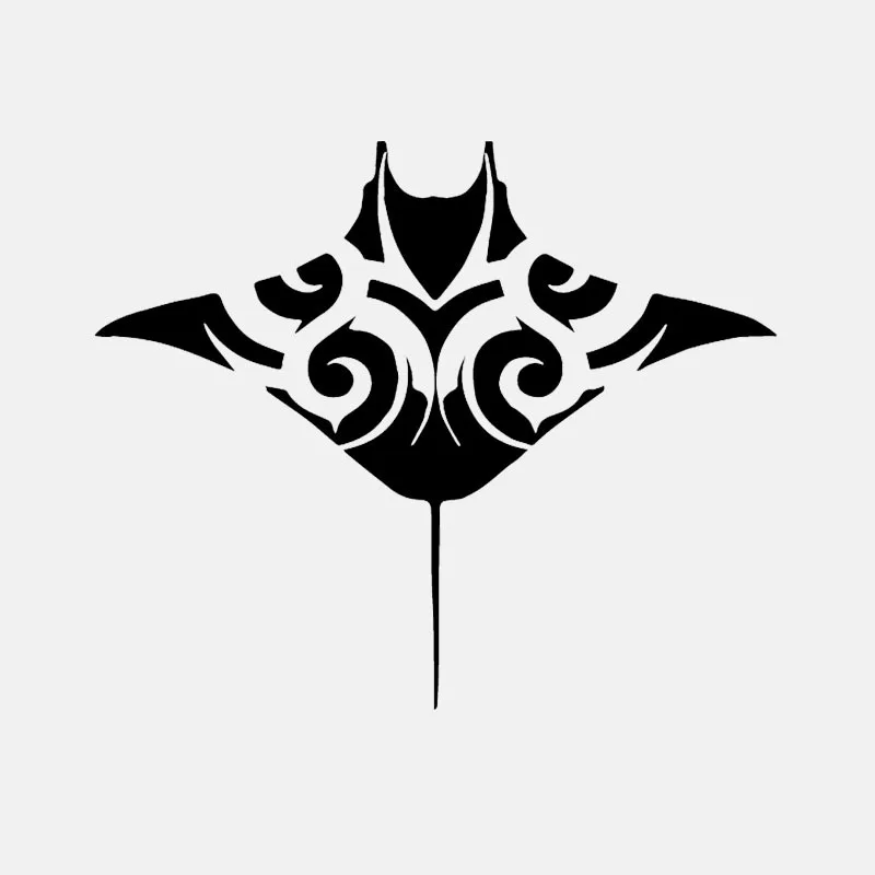 Стикер для автомобиля Manta Fish Sea Life Seaside Ocean Beach ПВХ аксессуары украшения наклейка