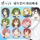 Значок аниме, брошь в виде комиксов для героев, жестяная брошь Miyamura Izumi G Fantasy, периферийная брошь, подвесные украшения, значок, Подарочный значок JP