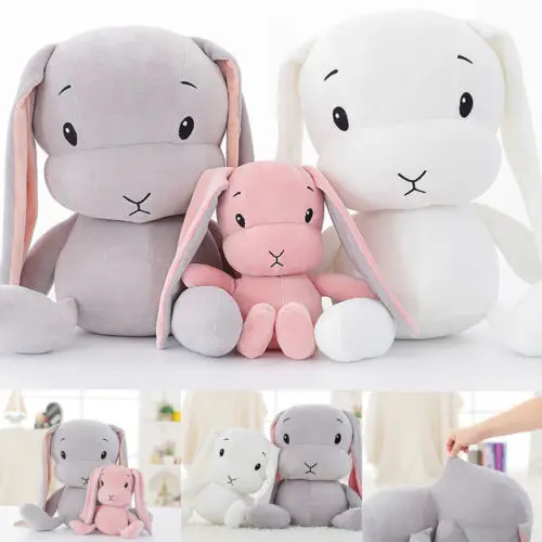 

30cm 50cm 70cm Lucky Cute Rabbit Plush Toys Bunny Stuffed Plush Animal Baby Doll Baby Accompany Sleep Toy For Kid Children