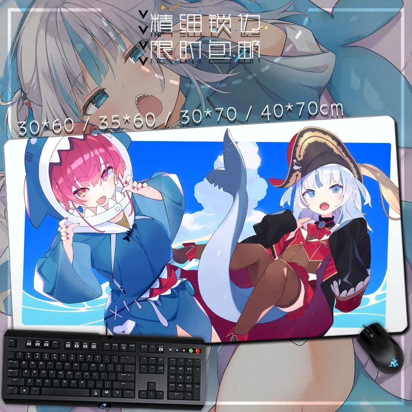 Настольный коврик с изображением акулы