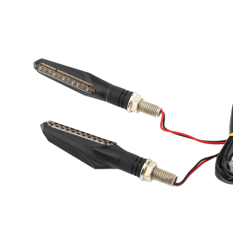 

Turn Signals Tail Light Motorcycle LED Flowing Water Flashing Blinker Brake/Running Light DRL Flasher Tail Lamp