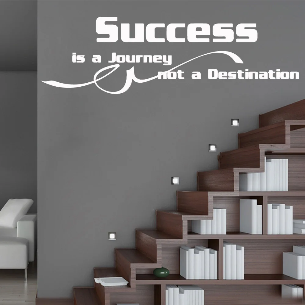 Креативный стиль удачные цитаты обои стикеры домашний декор ПВХ наклейка для