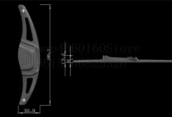Высокое качество для Cadillac XTS ATS CT6 2011-2020 2 шт. оригинальная форма руль Алюминиевый