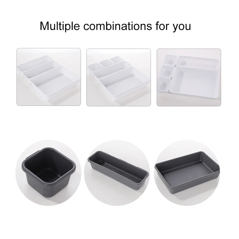 8 шт. DIY Комбинации ящик для хранения стол органайзер Украшений Макияж настольная