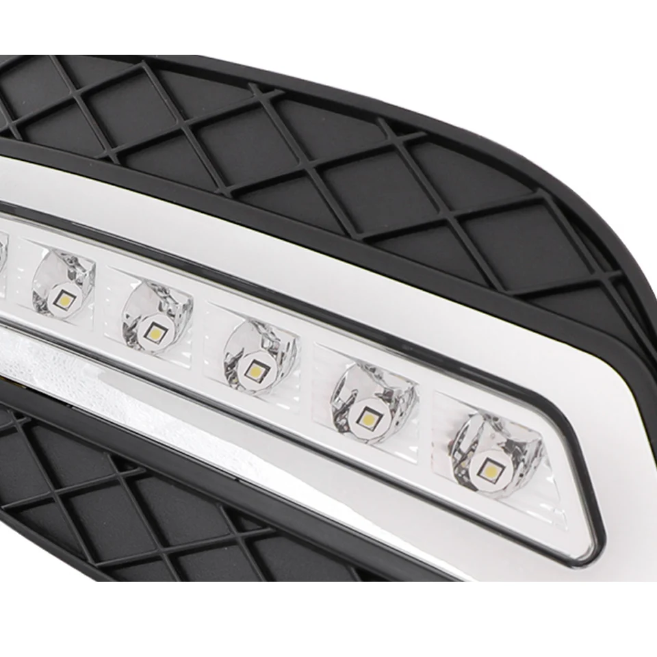 Автомобильные светодиодсветодиодный дневные ходосветильник 12 В DRL