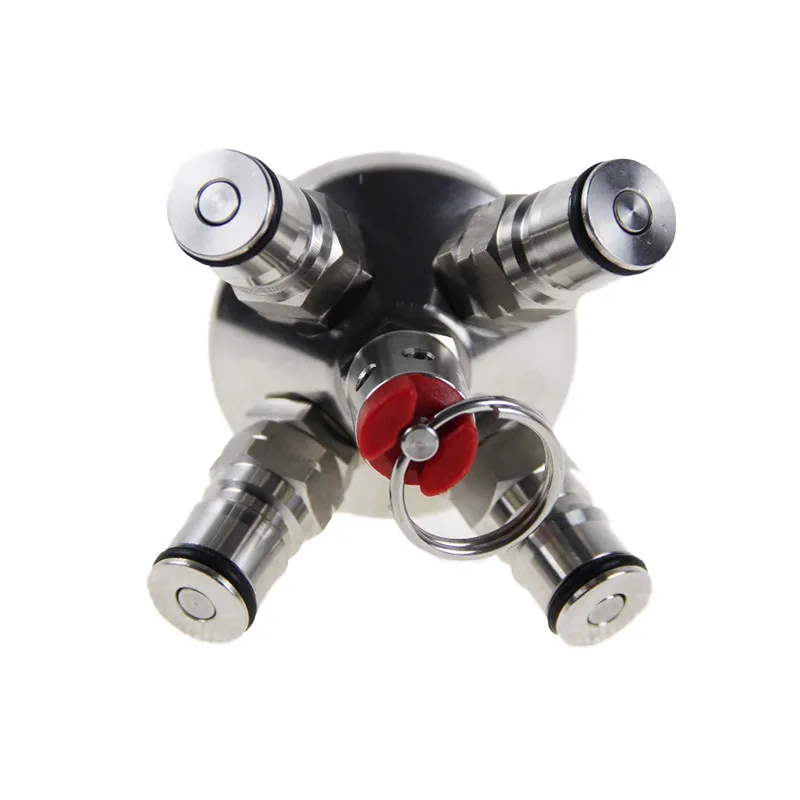 Мини-диспенсер для Keg Tap из нержавеющей стали с блокировкой KEG-BALL нарезная головка