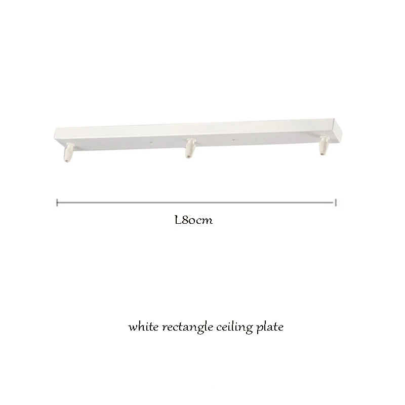 Потолочный диск для потолочный светильник D60cm круглая пластина L80cm прямоугольная