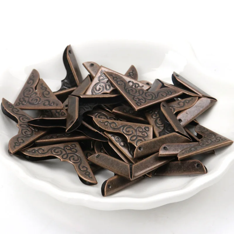 40 шт. практичная металлическая бронзовая книга Скрапбукинг альбом меню папка