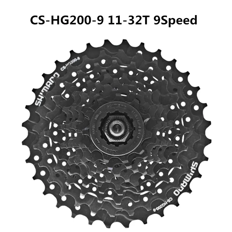 HG200-9 11-32T SHIMANO ALIVIO HG200-9/HG201-9 маховик горный велосипед 9 S/27 скоростной маховик башня Колесо 9 скорость 11-32 T/11-34 T - Цвет: HG200-9 11-32T