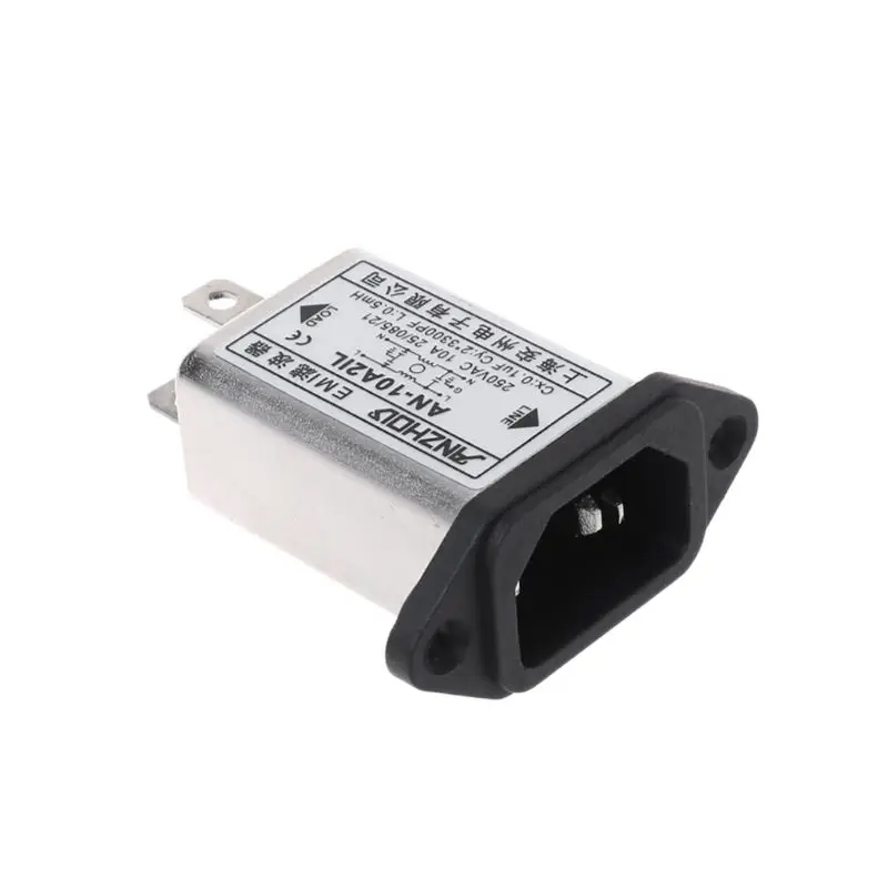 IEC320 C14 IEC фильтр розетка панель крепление линии электропитания EMI фильтры оптовая