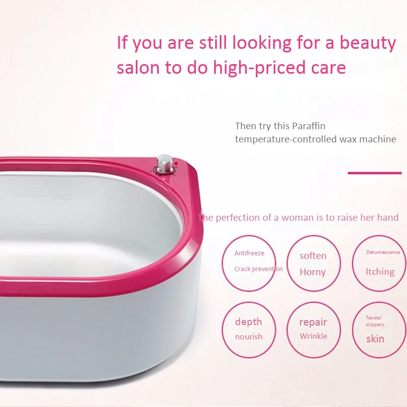 

Hand Spa Warm Wax Machine Paraffin Heater Paraffin Treatment Bath Soothing Moisturizing Hand Pedicure Beauty Salon Tools Eu Plug