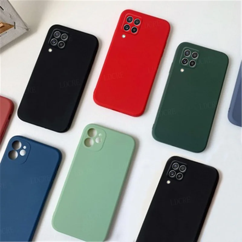 Funda para Samsung Galaxy M32, protector a prueba de golpes, TPU, A52, A22, M22, M32-3