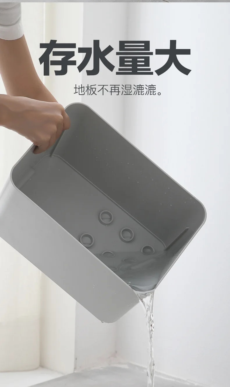 

Umbrella Rack Stand Bracket Drain Hallway Entryway Anti-Skid Draining Can Household Storage Container Creative Home