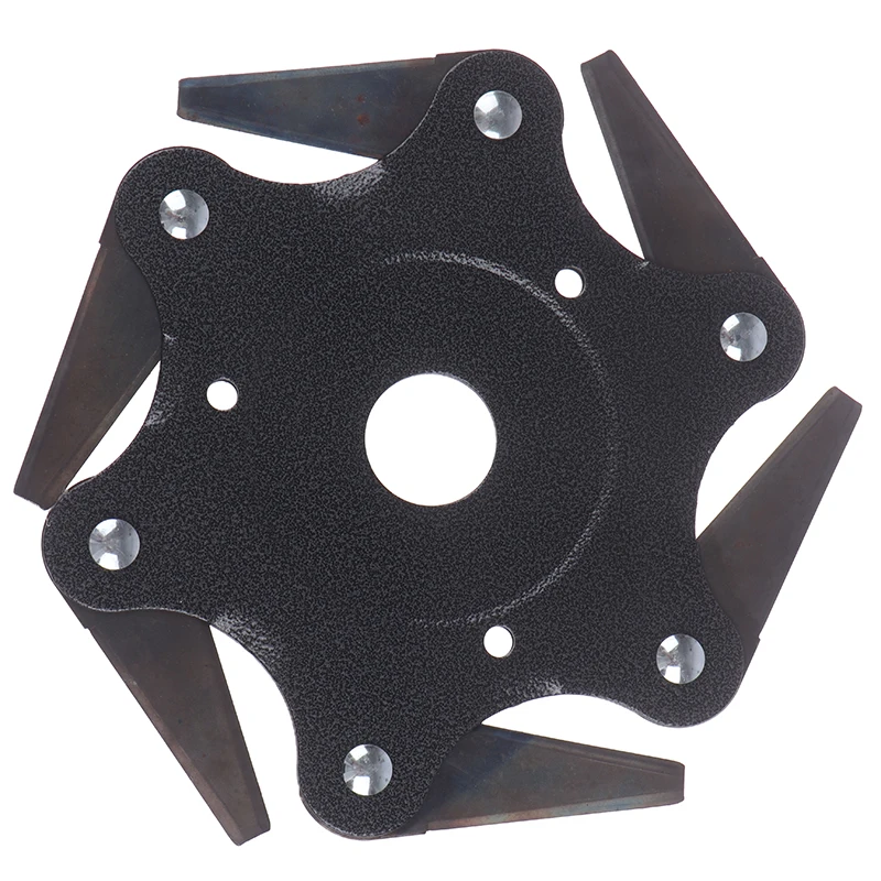 

Hot New New 6 Teeth Brush Cutter Blade Metal Blades Trimmer Head Garden Grass Trimmer Head Double-sided Cutting Edge