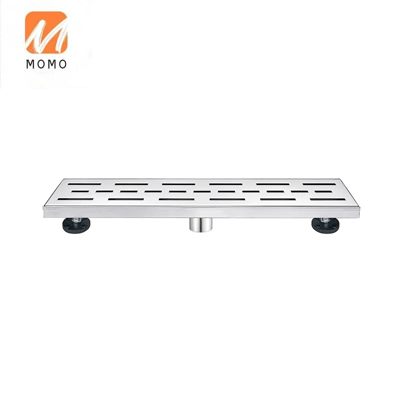 

Factory Wholesale High Quality V Design Makes Fast Drainage Floor Drain Stainless Steel 304 or 316 Strainer Linear Accept KANGYU