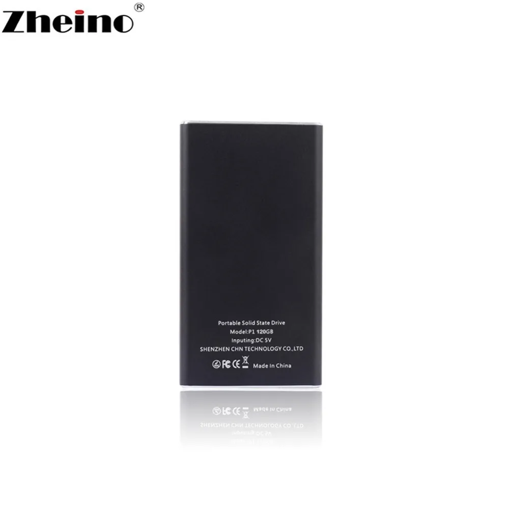 Zheino портативный SSD USB 3,1 120GB внешний жесткий диск для ноутбука