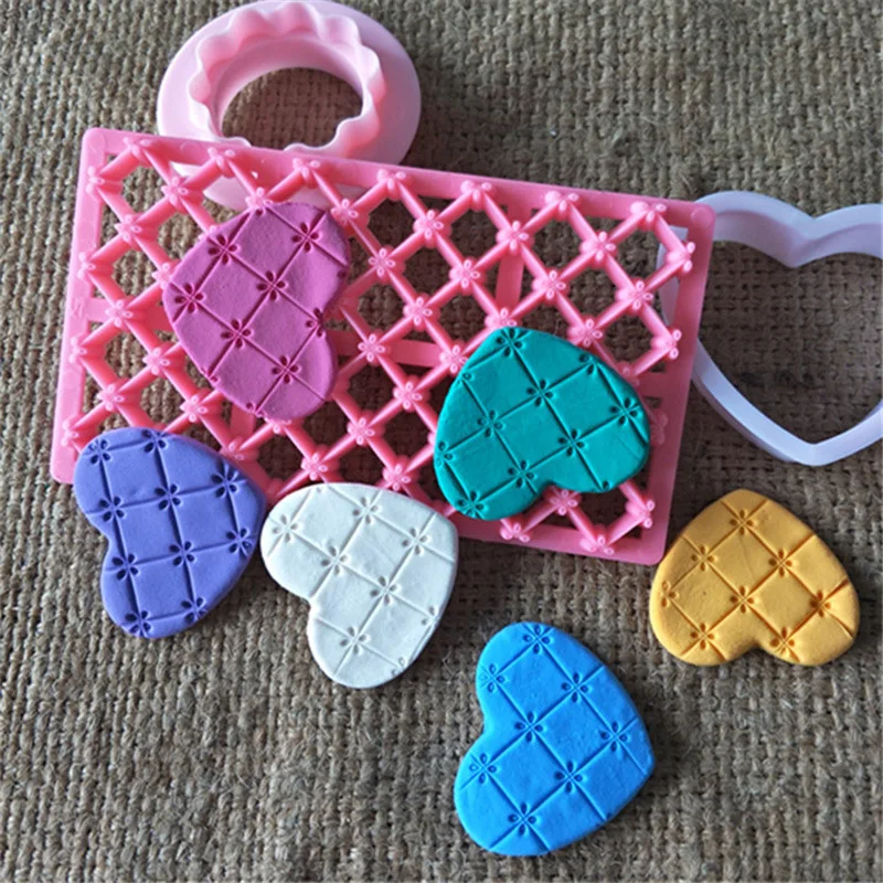 Четырехлистный клевер с помадной печатью набор для выпечки Кондитерская форма