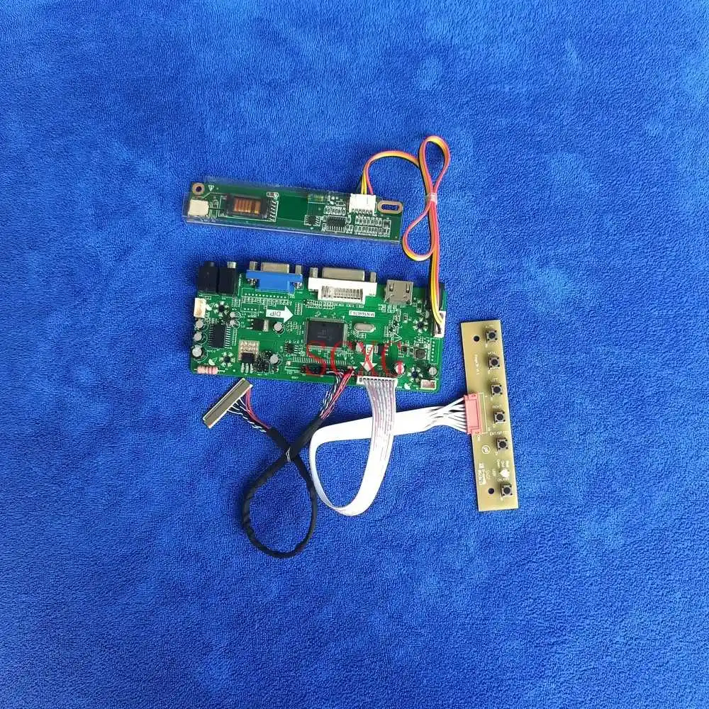 

VGA DVI HDMI-compatible M.NT68676 Drive Controller Board LVDS 30-Pin LCD Screen Fit N156B3/CLAA156WA01A 1366*768 DIY Kit 1CCFL