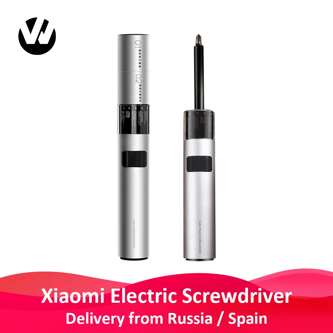 Отвертка WOWSTICK SD 36 насадок перезаряжаемый комплект отверток с 3 светодиодными