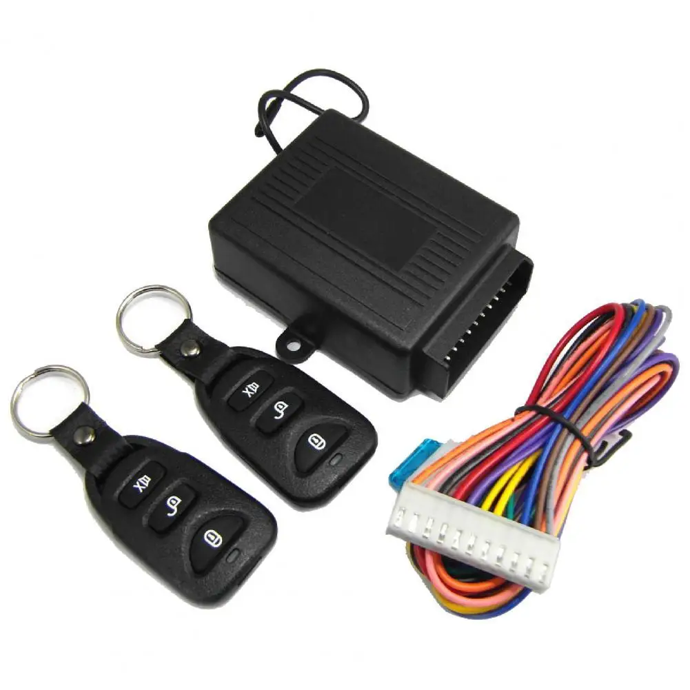 

M602-8113 Car Alarm High Sensitivity Remote Control Plastic Keyless Entry Security Alarm System for Car