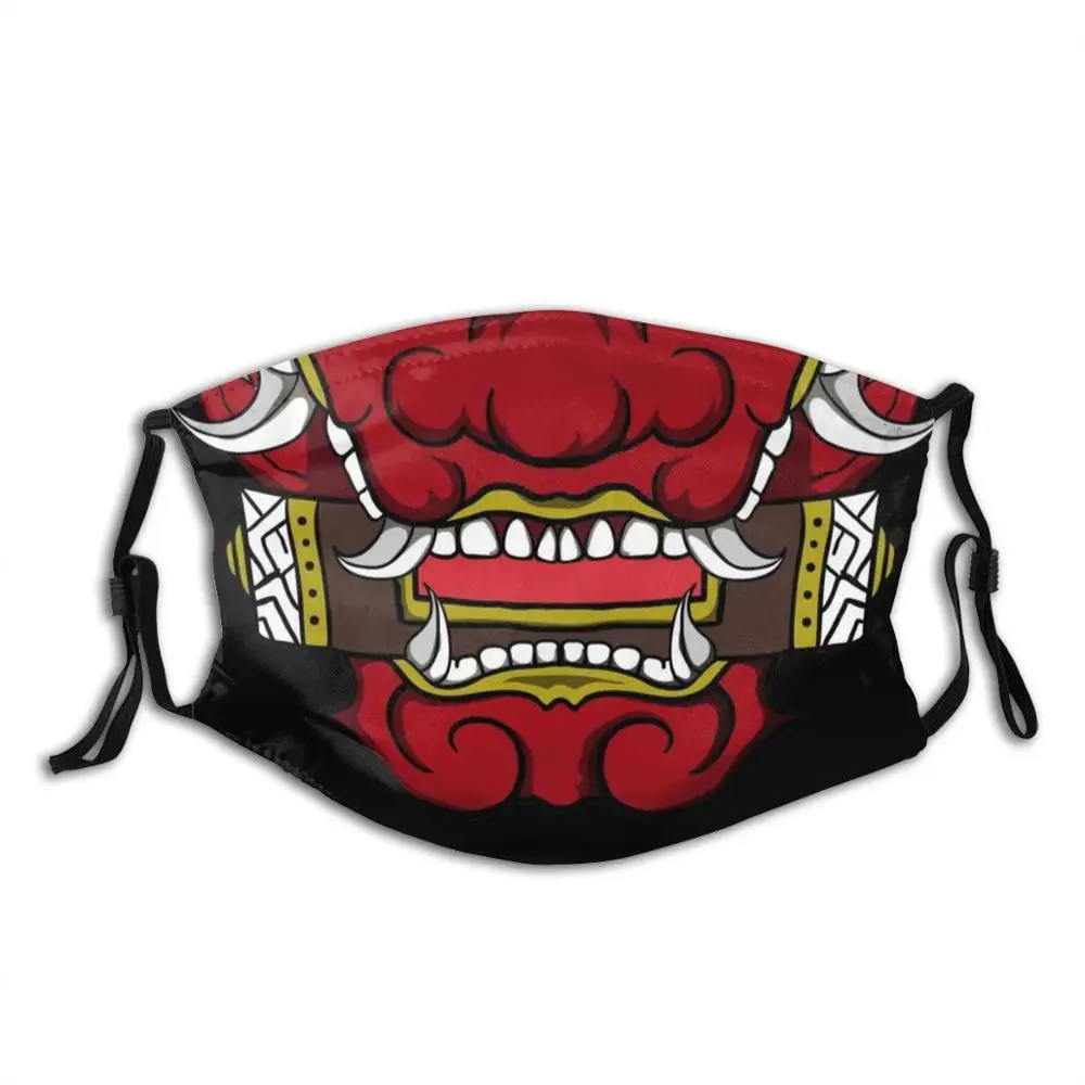 Маска Oni японские модные маски тату Tengu Hanya Horror Tradition Декоративный Сувенир Demon