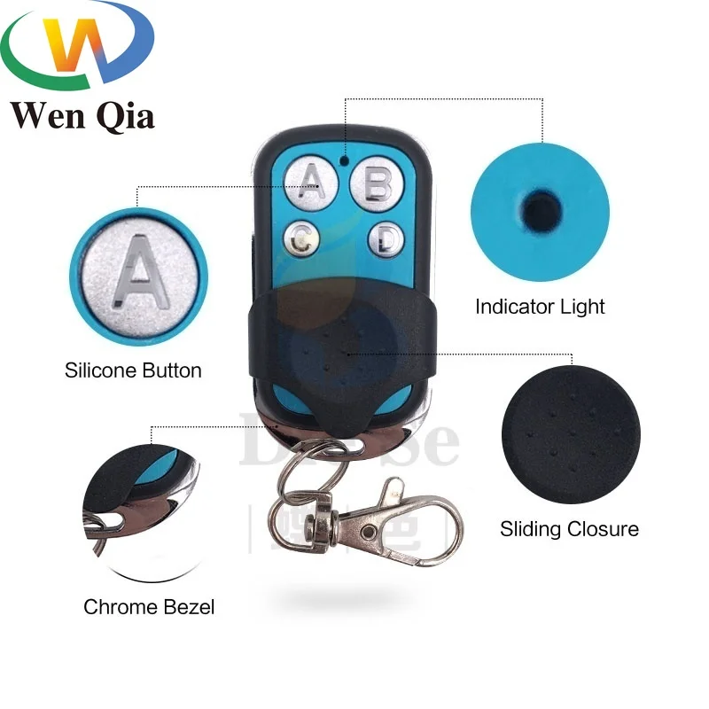 Пульт дистанционного управления Wenqia беспроводной Реле для гаража лампы
