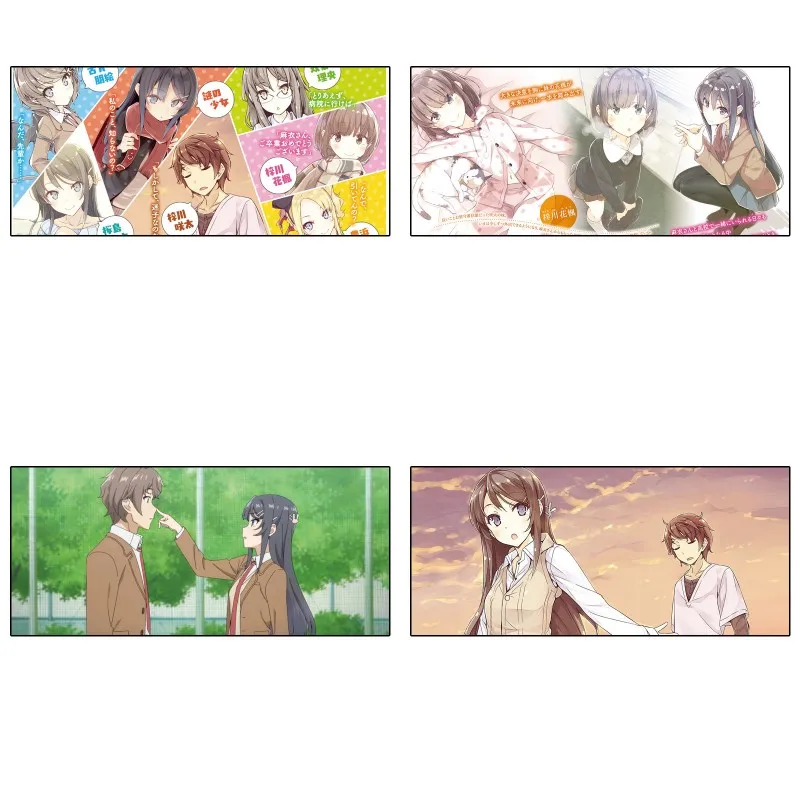 1 шт. аниме мультфильм Rascal не мечта о девочке Банни Senpai Sakurajima Mai коврик для мыши с
