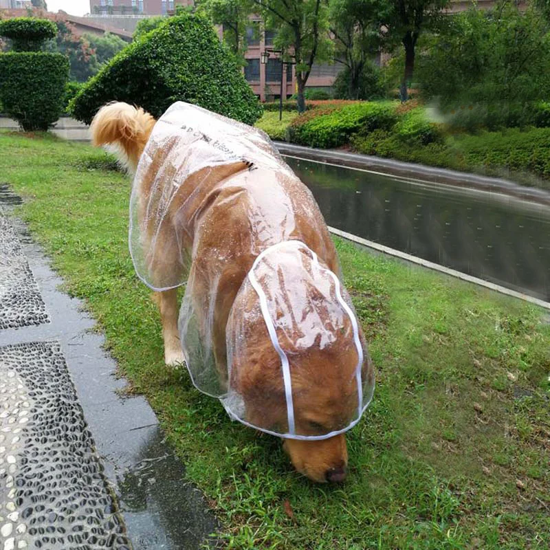 Дождевик для собак Hoopet Воздухопроницаемый Водонепроницаемый дождевик с