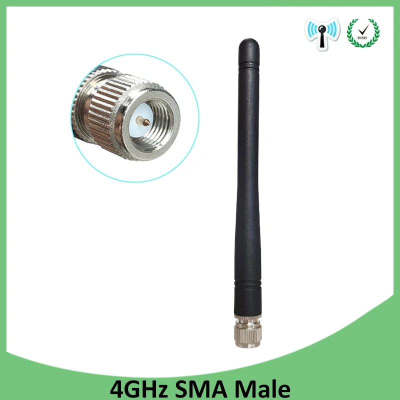 5 шт. антенна Wi Fi 4g клетчатый руля автомобиля para модем sma 3g hf телефон longo alcance