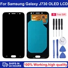 Дисплей 5,5 дюймов J7 Pro Amoled для Samsung Galaxy J7 2017 J730 SM-J730F J730FMDS J730FDS, ЖК-дисплей и сенсорный экран, дигитайзер в сборе