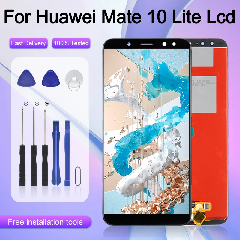 Сменный ЖК-дисплей 5 9 дюйма Mate 10 lite для Huawei Nova 2I сенсорная панель экран с