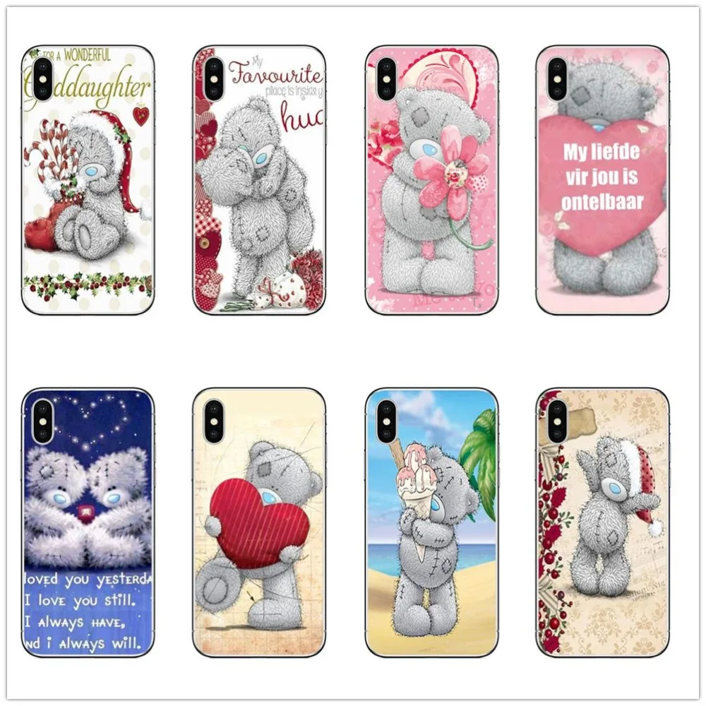 Me To You потрёпанный плюшевый медвежонок силиконовый чехол для телефона iphone 6 6S 7 8 PLUS