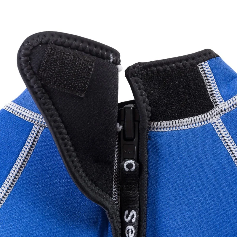 Детские цельные костюмы для плавания дайвинга с коротким рукавом мальчиков и