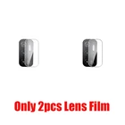 2 шт. Объективы для фотоаппаратов Защитное стекло для Xiaomi Poco X3 NFC M3 Pro 5G F3 Камера Протектор Pocom3 Pocox3 Pocof3 X3Pro X3P NFC пленка