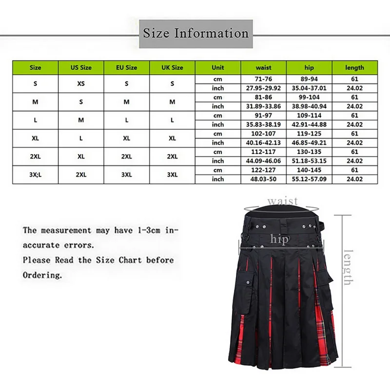 Шорты мужские в шотландскую клетку однотонные короткие юбки плиссированные