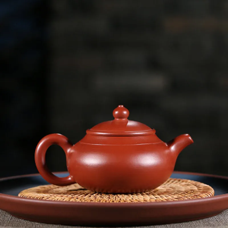 170 мл Yixing Dahongpao Zisha Pot Master Wu Wencai ручная работа Yuting фиолетовый песок чайный горшок
