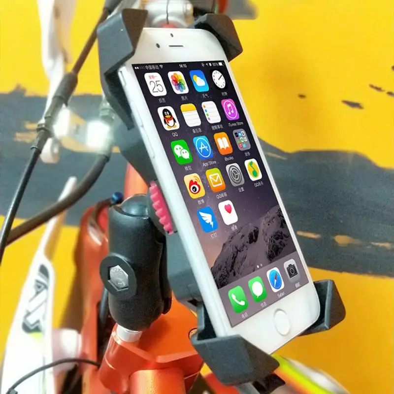 Зажимное основание на руль мотоцикла с 1 дюймовым шариком для телефона Kawasaki