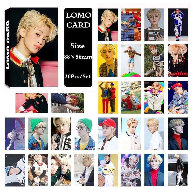 4 KPOP NCT 127 NCT U NCT альбом мечты Фотокарта плакат ломо карты самодельные бумажные фотокарты Поклонники Подарочная коллекция - Цвет: 4