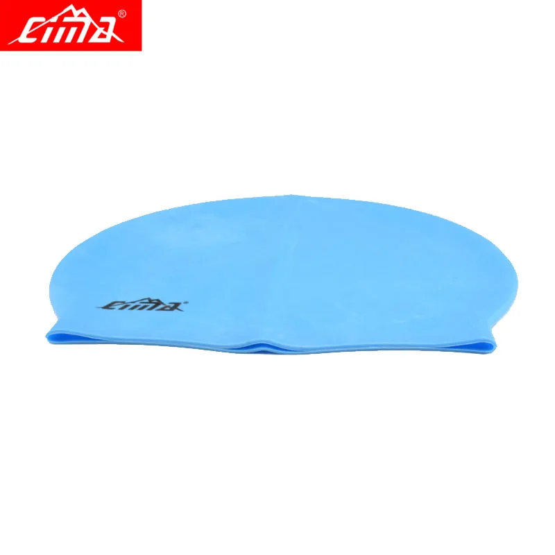 

Adult Silicone Swimming Diving Protect Teens Hat Cap Rubber Silicone Men Women Waterproof Petal Swim Pool Caps