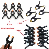 4 6 10pcs spring clamps fixture plastic fastening clips for lcd screen ipad phone non slip handle repair tools outillage